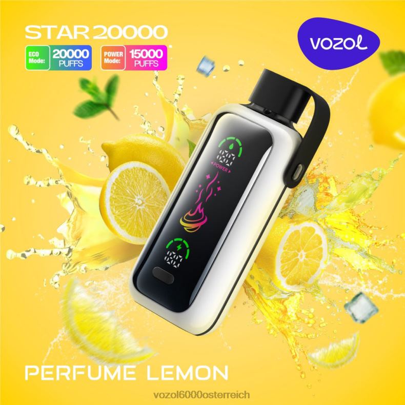 VOZOL Vape Geschmäcker - Parfüm Zitrone VOZOL STAR 20000 22J4817